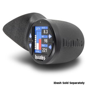 Toyota Tacoma Gauge Pod Kit - A-Pillar - Banks Power - iDash Stealth Pods - Black - 2024+